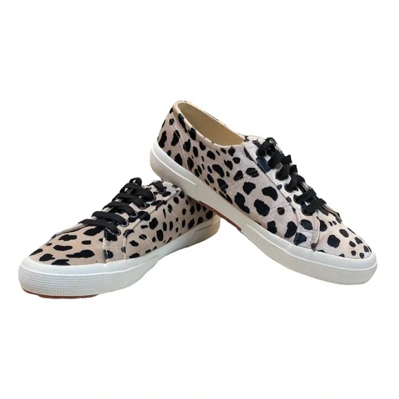 Superga Shoes Superga Velvet Dalmatian Animal Print Sneaker - Main Image